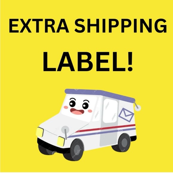 Extra Shipping Label - Picture 1 of 1